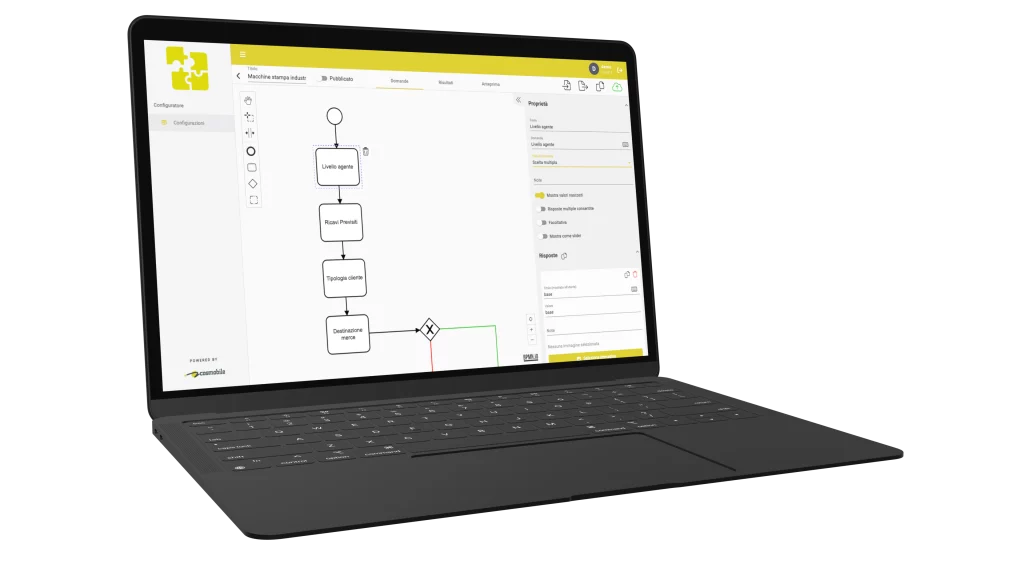 visiq configuratore di prodotto cosmobile