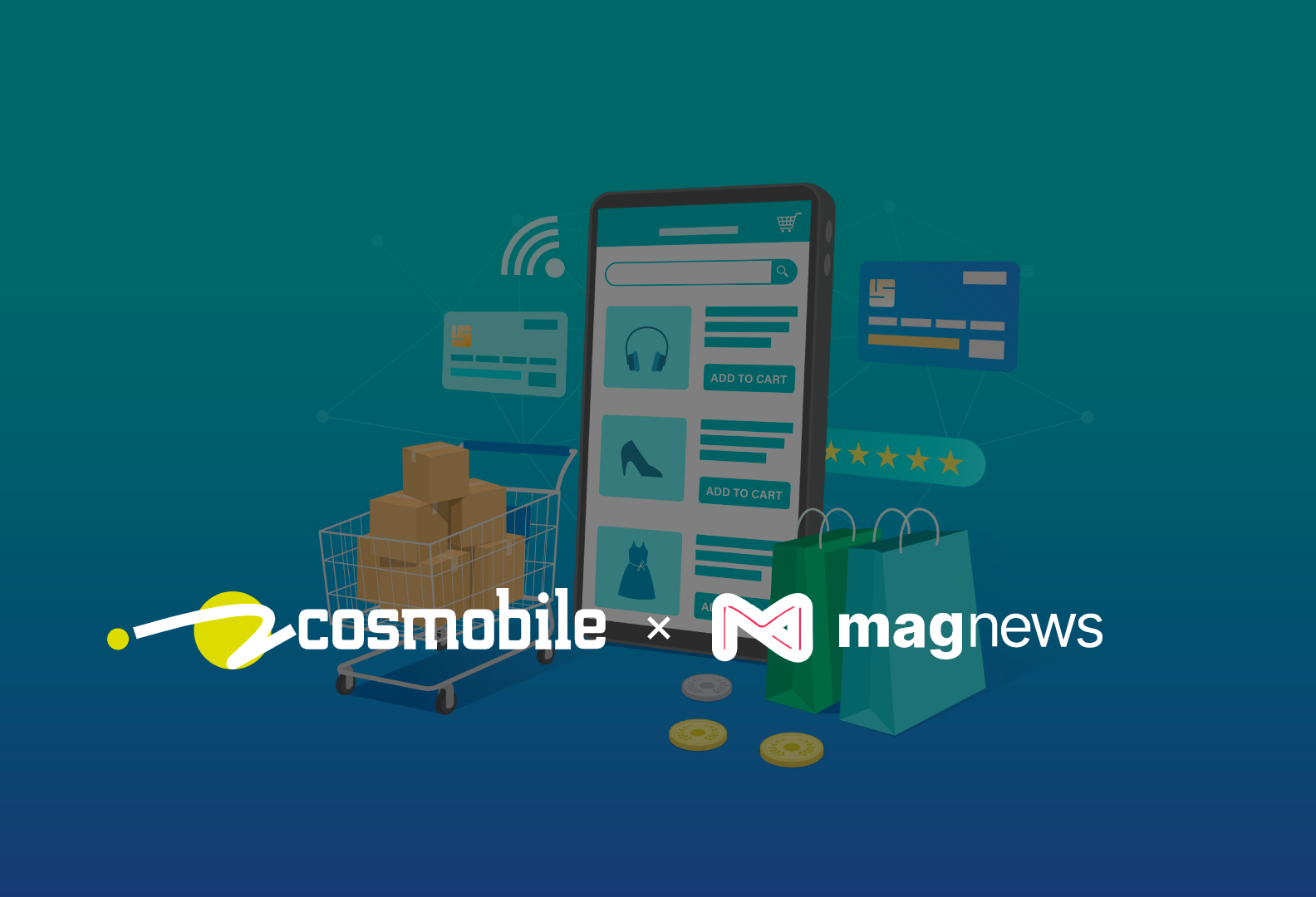 Cosmobile partner di Magnews. Cosmobile che integra le sue Soluzioni Tecnologiche agli strumenti di Digital Marketing di Magnews. Vuoi saperne di più? Contattaci!