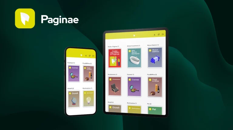 paginae app per cataloghi cosmobile